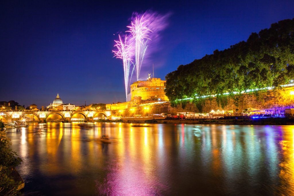 Castel Sant'anGELO Fuochi, Girandola