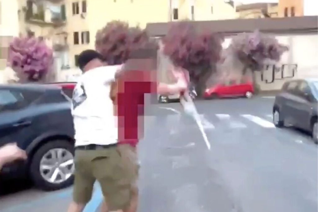 Aggressione studenti, Aggressione Colle Oppio