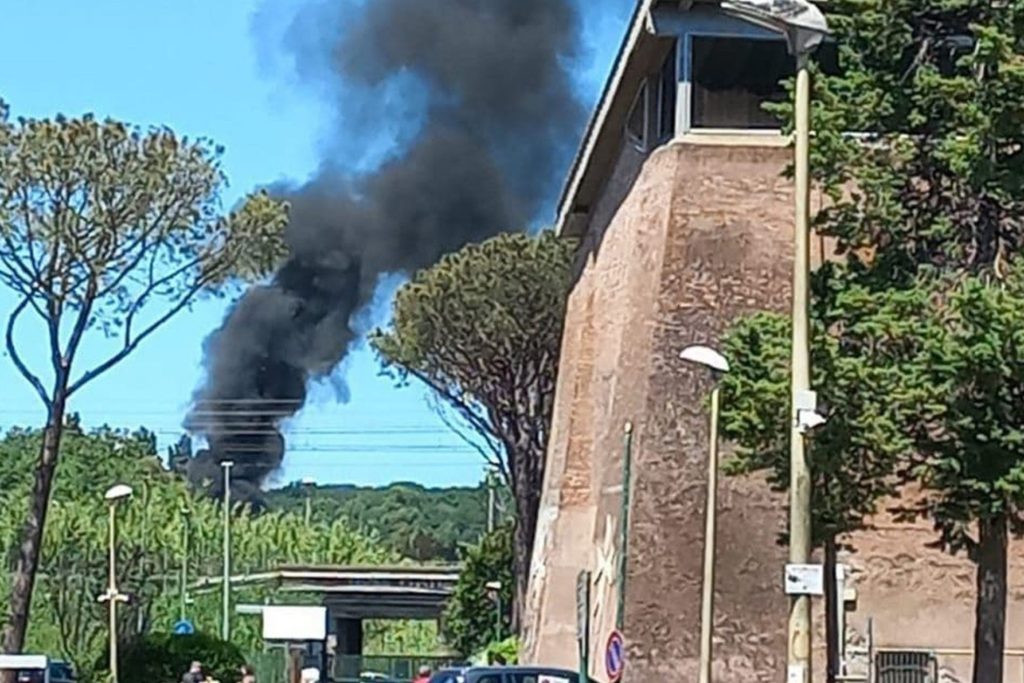 Incendio Magliana