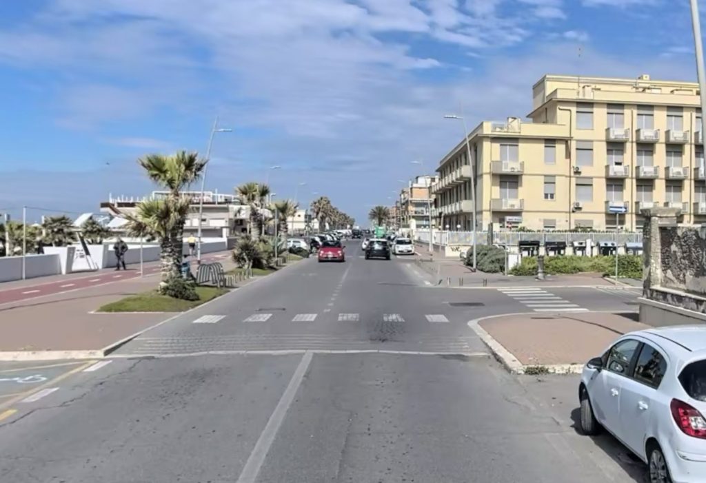 ostia, Auto contromano Ostia
