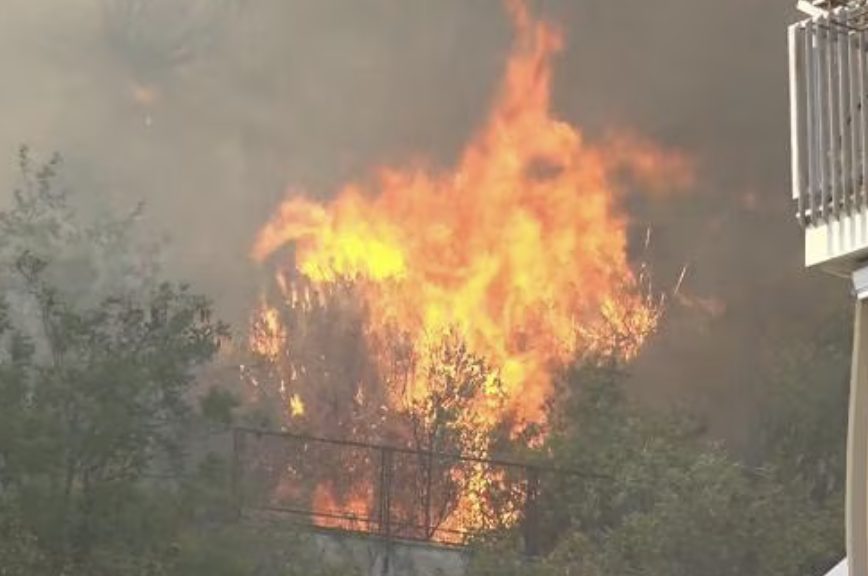 incendio monte mario