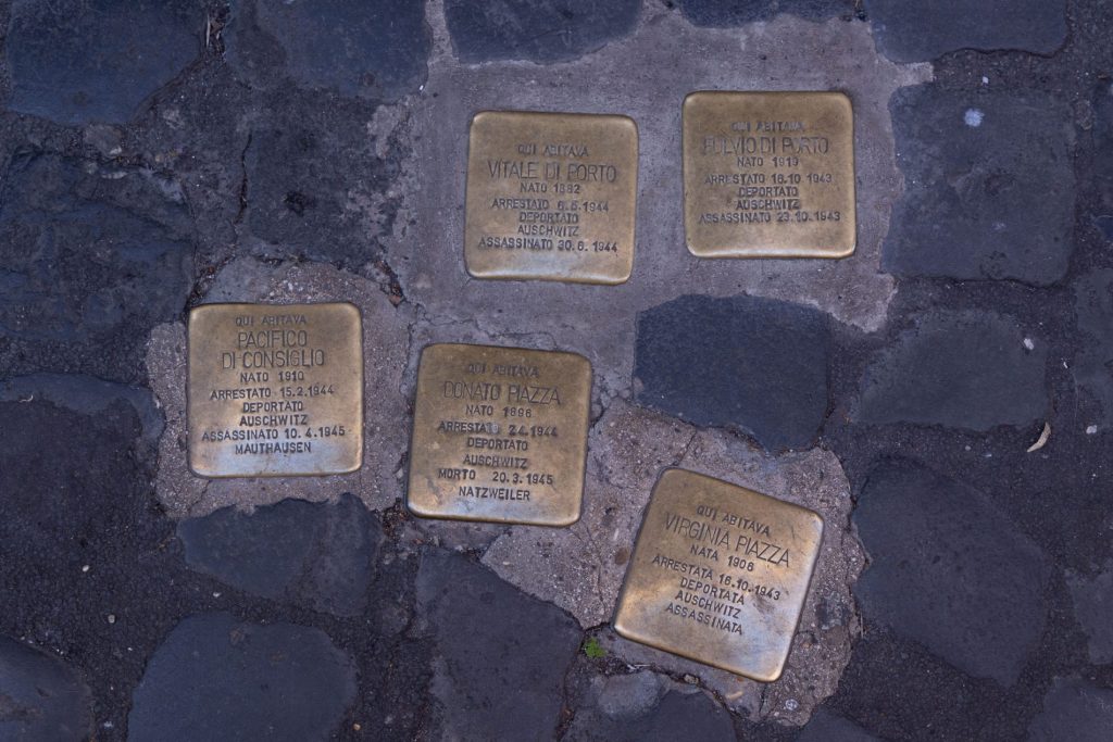 Pietre di inciampo Municipio VII