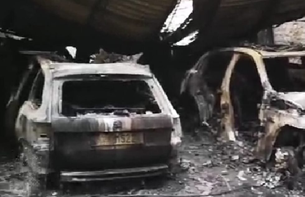 incendio commissariato Albano Laziale