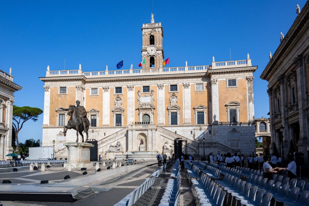Restauri in Campidoglio