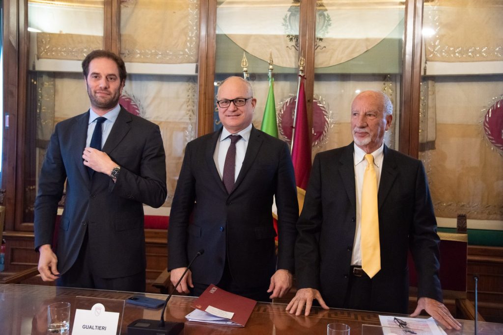 Tobia Zevi Roberto Gualtieri e Mario Falconi, Roma Capitale