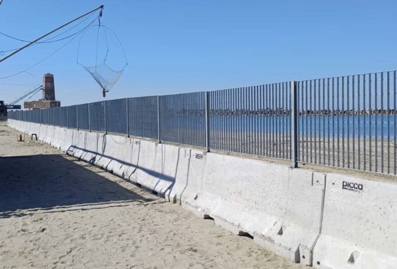 muro Bilancioni Fiumicino