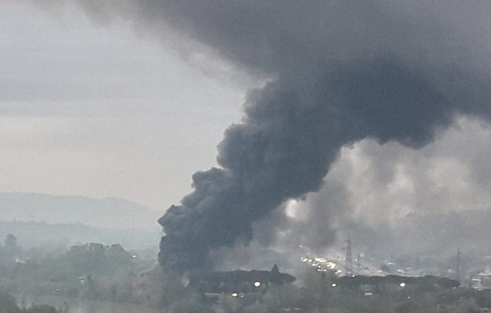 incendio Castel Giubileo