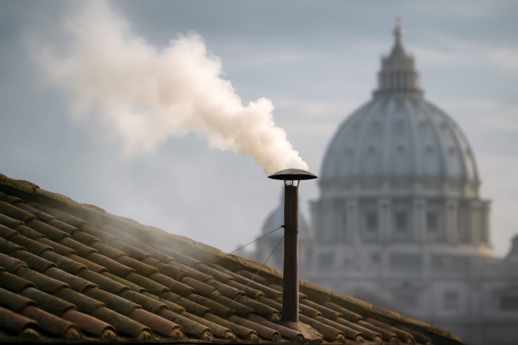 conclave, fumata bianca