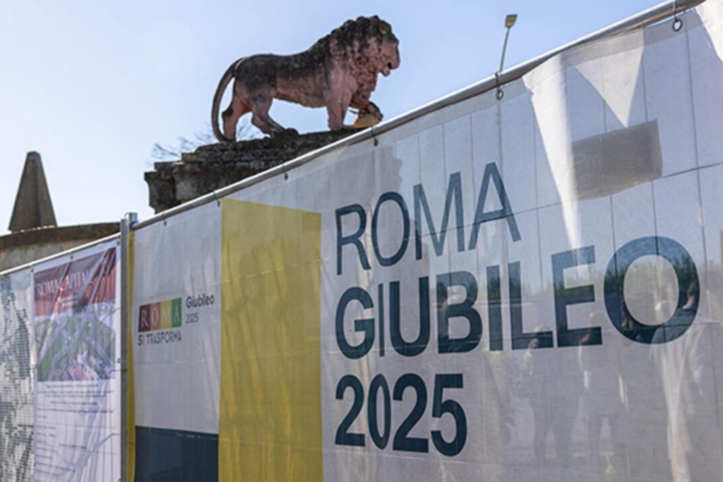 Inaugurazione cantiere rotatoria Casilina - foto Roma Capitale