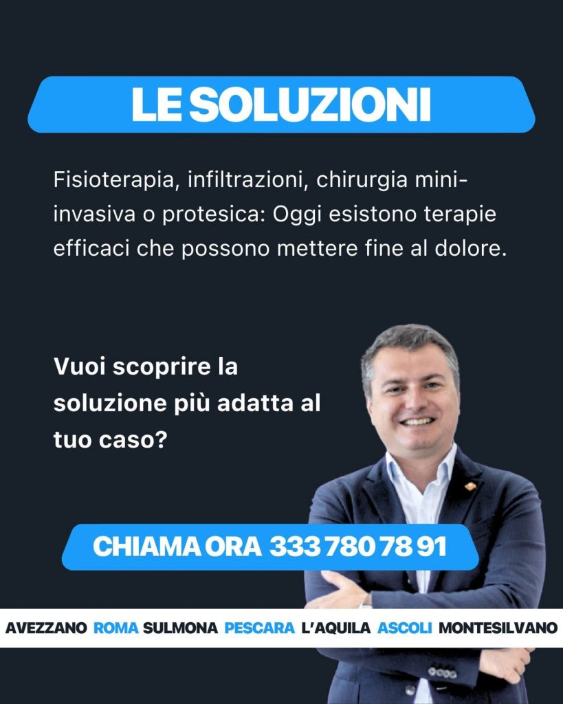 Massimiliano Fini, medico chirurgo specialista in ortopedia e traumatologia ad Avezzano, in provincia dell’Aquila